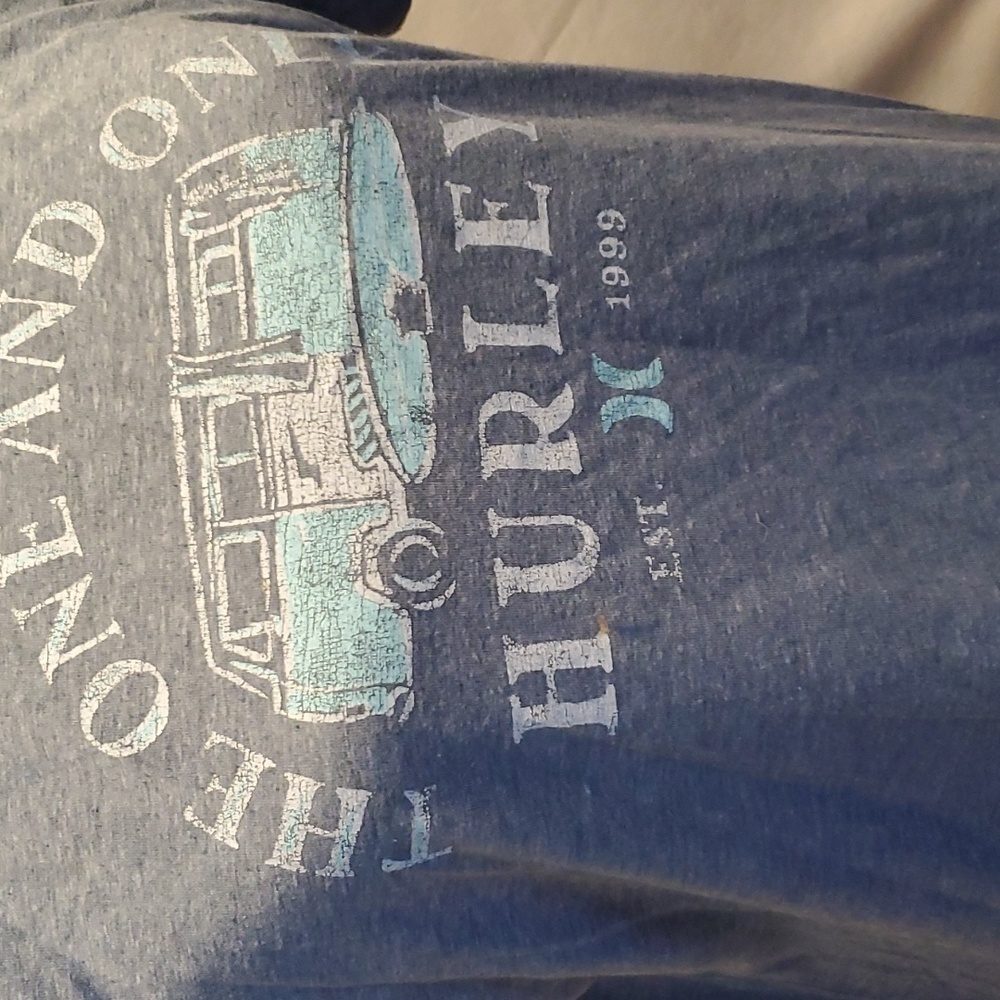 Hurley Ringer Tee SZ MD - Picture 2 of 5